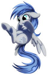 Size: 754x1166 | Tagged: safe, artist:pepooni, imported from derpibooru, oc, oc only, oc:silver rains, solo, underhoof