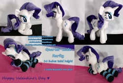 Size: 2365x1600 | Tagged: safe, artist:doublebackstitcharts, imported from derpibooru, rarity, butt, clothes, irl, photo, plot, plushie, socks, solo