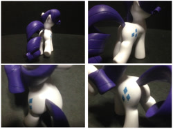 Size: 3094x2316 | Tagged: safe, artist:fromamida, imported from derpibooru, rarity, butt, plot, sculpture