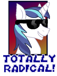 Size: 2000x2653 | Tagged: safe, artist:voraire, imported from derpibooru, shining armor, pony, unicorn, male, radical, solo, totally radical