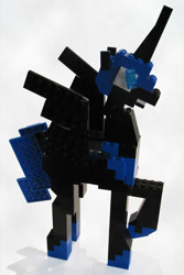 Size: 800x1200 | Tagged: safe, artist:scootabyte, imported from derpibooru, nightmare moon, female, lego, photo, solo