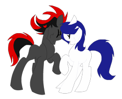 Size: 1221x993 | Tagged: safe, artist:afrina1, imported from derpibooru, oc, oc:twister rhapsody, canon x oc, crossover shipping, ponified, shadow the hedgehog, sonic the hedgehog (series)