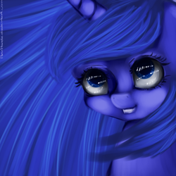 Size: 1024x1024 | Tagged: safe, artist:anuhanele, imported from derpibooru, princess luna, pony, female, solo