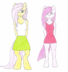 Size: 1280x1344 | Tagged: safe, artist:fred7162, imported from derpibooru, fluttershy, pinkie pie, anthro