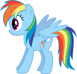 Size: 8250x8000 | Tagged: safe, artist:skie-vinyl, imported from derpibooru, rainbow dash, pegasus, pony, absurd resolution, female, frown, simple background, solo, spread wings, svg, transparent background, vector