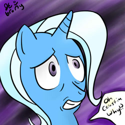 Size: 700x700 | Tagged: safe, artist:supermeatbrony, imported from derpibooru, trixie, pony, unicorn, female, mare, reaction image, solo