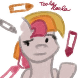 Size: 1000x1000 | Tagged: safe, artist:ask-maplepony, imported from derpibooru, toola roola, ask toola roola, ask, female, g3, solo, tumblr