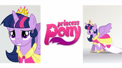 Size: 1366x768 | Tagged: safe, edit, imported from derpibooru, twilight sparkle, alicorn, pony, cute, female, grin, last week tonight, mare, princess pony, smiling, solo, spread wings, twilight sparkle (alicorn)