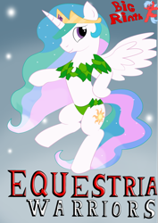 Size: 752x1063 | Tagged: safe, artist:bigrinth, imported from derpibooru, princess celestia, crossover, equestria warriors, female, great fairy, hyrule warriors, solo, the legend of zelda