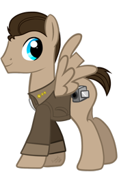 Size: 1024x1326 | Tagged: safe, artist:miles-upshur, imported from derpibooru, miles upshur, outlast, ponified