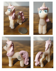 Size: 314x397 | Tagged: safe, artist:andrewtodaro, imported from derpibooru, twinkleshine, coin, custom, customized toy, irl, photo, sculpture, solo