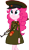 Size: 735x1276 | Tagged: safe, artist:pinkiepiemike, imported from derpibooru, pinkie pie, equestria girls, ak-47, communism, gun, hammer and sickle, military, simple background, soldier, soviet union, transparent background, walking, weapon