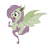 Size: 3000x2940 | Tagged: safe, artist:reynaruina, imported from derpibooru, fluttershy, female, flutterbat, simple background, solo, transparent background