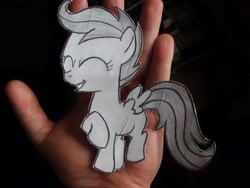 Size: 4000x3000 | Tagged: safe, artist:ocredan, imported from derpibooru, scootaloo, female, papercraft, photo, solo