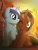 Size: 774x1032 | Tagged: safe, artist:drawponies, imported from derpibooru, minuette, oc, oc:phantom, pony, unicorn, canon x oc, cheek kiss, female, kissing, male, red and black oc, shipping, straight