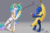 Size: 1280x853 | Tagged: safe, artist:silfoe, imported from derpibooru, princess celestia, princess luna, royal sketchbook, animated, banana, banana costume, banana suit, clothes, costume, cute, female, food, food costume, lunabetes, peanut butter jelly time, recording
