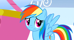 Size: 1099x597 | Tagged: safe, imported from derpibooru, screencap, rainbow dash, sonic rainboom (episode), female, solo