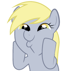 Size: 894x894 | Tagged: safe, artist:smiba11, imported from derpibooru, derpy hooves, pegasus, pony, dashface, female, mare, simple background, smiling, solo, transparent background, wow