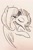 Size: 856x1280 | Tagged: safe, artist:glacierclear, imported from derpibooru, fluttershy, rarity, pegasus, pony, unicorn, duo, eyes closed, female, flarity, kiss on the lips, kissing, lesbian, mare, monochrome, shipping, sketch, traditional art