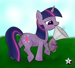 Size: 2048x1856 | Tagged: safe, artist:bri-sta, artist:wodahseht, imported from derpibooru, spike, twilight sparkle, dragon, pony, unicorn, bandaid, duo, elizabethan collar, female, male, mare, mouth hold, unicorn twilight