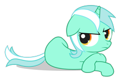 Size: 2083x1354 | Tagged: safe, artist:negasun, imported from derpibooru, lyra heartstrings, female, filly, floppy ears, lyra is not amused, simple background, solo, transparent background, vector