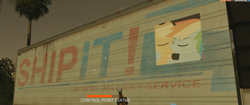 Size: 1384x583 | Tagged: safe, imported from derpibooru, applejack, rainbow dash, appledash, battlefield hardline, female, game, kissing, lesbian, screenshots, shipping