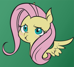 Size: 941x849 | Tagged: safe, artist:glacierclear, artist:glacierclear edits, artist:nerevars, edit, imported from derpibooru, fluttershy, blushing, female, pouting, puffy cheeks, solo