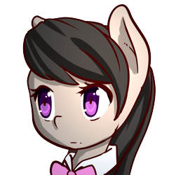 Size: 1280x1326 | Tagged: safe, artist:acharmingpony, imported from derpibooru, octavia melody, bowtie, cute, female, portrait, simple background, solo, transparent background