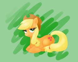 Size: 660x527 | Tagged: safe, artist:glitterypencils, imported from derpibooru, applejack, female, solo