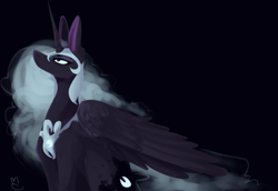 Size: 1024x704 | Tagged: safe, artist:marshmellowcannibal, imported from derpibooru, nightmare moon, female, solo