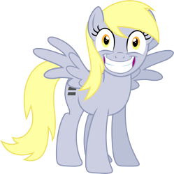 Size: 3000x3015 | Tagged: dead source, safe, artist:theshadowstone, imported from derpibooru, derpy hooves, pegasus, pony, the cutie map, crying inside, equal cutie mark, equalized, female, mare, simple background, solo, this will end in tears and/or death, transparent background, underp, vector