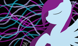 Size: 1440x860 | Tagged: safe, artist:ask-auroramystery, imported from derpibooru, oc, oc only, oc:aurora mystery, pegasus, pony, female, solo, wallpaper