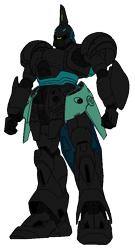 Size: 540x1000 | Tagged: safe, artist:combatkaiser, edit, imported from derpibooru, queen chrysalis, changeling, ccms-03 bugu, crossover, g-saviour, mobile suit, recolor, simple background, transparent background