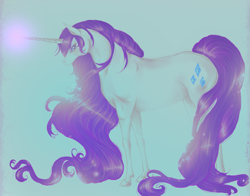 Size: 2229x1751 | Tagged: safe, artist:january-joy, imported from derpibooru, rarity, magic, realistic