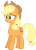 Size: 4347x6000 | Tagged: safe, artist:slb94, imported from derpibooru, applejack, absurd resolution, female, simple background, solo, transparent background, vector