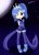 Size: 1604x2202 | Tagged: safe, artist:maresukemarth, imported from derpibooru, princess luna, human, female, humanized, looking at you, one eye closed, solo, wink, winking at you
