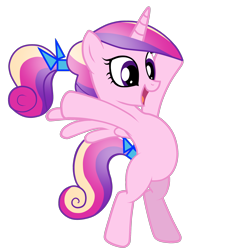 Size: 2000x2000 | Tagged: safe, artist:ispincharles, imported from derpibooru, princess cadance, alicorn, pony, putting your hoof down, bipedal, cute, cutedance, female, horn, simple background, solo, spread wings, teen princess cadance, teenager, transparent background, vector, wings, young, young cadance, younger