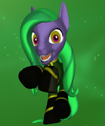 Size: 495x592 | Tagged: safe, imported from derpibooru, mane-iac, earth pony, pony, 3d, 3d pony creator, alternate hairstyle, alternate universe, antagonist, attack, dread-lock, evil, evil grin, evil laugh, grin, insanity, male, nightmare fuel, pony creator 3d, ponylumen, rule 63, stallion