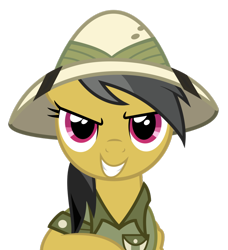 Size: 854x935 | Tagged: safe, artist:teslacloud, imported from derpibooru, daring do, read it and weep, female, solo, vector, vector trace