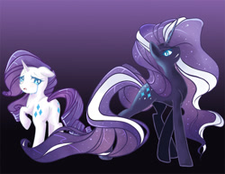 Size: 825x638 | Tagged: safe, artist:lethalpepsi, imported from derpibooru, nightmare rarity, rarity, crying