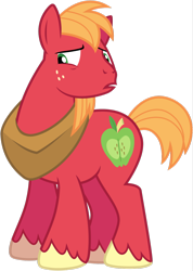 Size: 1024x1439 | Tagged: safe, artist:rainbowderp98, imported from derpibooru, big macintosh, earth pony, pony, leap of faith, .ai available, .svg available, face, male, reaction image, simple background, solo, stallion, transparent background, vector