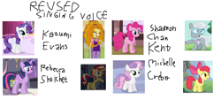 Size: 1254x565 | Tagged: safe, imported from derpibooru, adagio dazzle, apple bloom, pinkie pie, rarity, silver spoon, sunset shimmer, sweetie belle, twilight sparkle, alicorn, pony, 1000 hours in ms paint, captain obvious, kazumi evans, michelle creber, ms paint, rebecca shoichet, shannon chan-kent, twilight sparkle (alicorn), voice actor