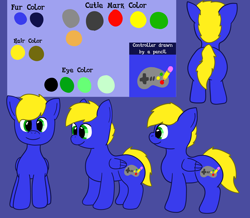 Size: 3960x3460 | Tagged: safe, artist:askchubbytwilight, imported from derpibooru, oc, oc only, pegasus, pony, blue, reference sheet