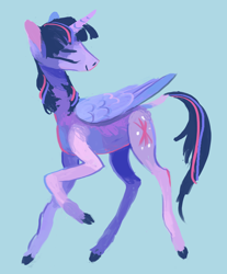 Size: 1000x1209 | Tagged: safe, artist:sterfler, imported from derpibooru, twilight sparkle, alicorn, pony, female, mare, solo, twilight sparkle (alicorn)