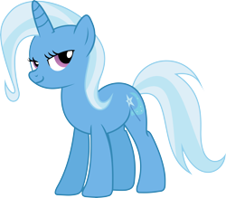 Size: 10000x8755 | Tagged: safe, artist:uxyd, imported from derpibooru, trixie, pony, unicorn, absurd resolution, female, mare, simple background, smiling, smug, solo, transparent background, vector