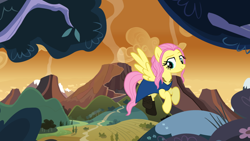 Size: 1024x576 | Tagged: safe, artist:sirius-writer, imported from derpibooru, fluttershy, crossover, daenerys targaryen, game of thrones, harsher in hindsight