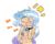 Size: 500x401 | Tagged: safe, artist:stalemeat, artist:therealstalemeat, imported from derpibooru, trixie, human, animated, female, humanized, laughing, noblewoman's laugh, parody, slayers, solo