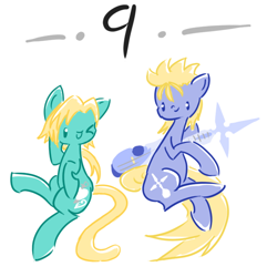 Size: 660x684 | Tagged: safe, artist:ask-the-fantasy-ponies, imported from derpibooru, demyx, disney, final fantasy, final fantasy ix, kingdom hearts, ponified, zidane tribal