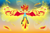 Size: 2499x1637 | Tagged: safe, artist:amante56, imported from derpibooru, sunset shimmer, equestria girls, my past is not today, rainbow rocks, abstract background, female, fiery wings, shimmercorn, solo, sunset phoenix