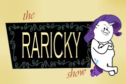 Size: 1500x1000 | Tagged: safe, imported from derpibooru, rarity, female, parody, ricky gervais, solo, the ricky gervais show